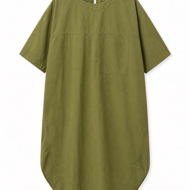 아르켓 카키색 미디 원피스 eur 32