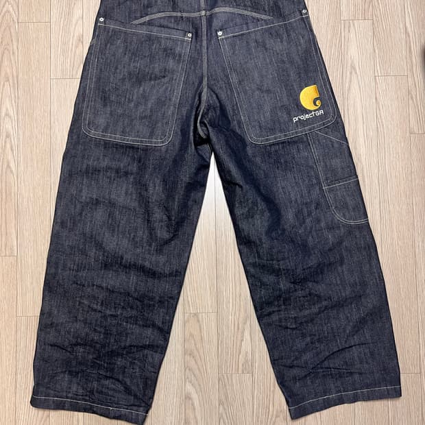프로젝트 G/R 레트로 배기 데님 팬츠 다크 네이비 3