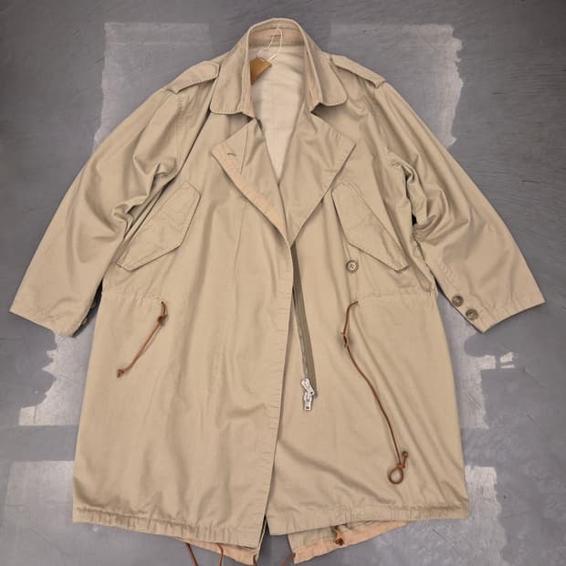 12ss 아크네 밀리터리 트렌치 코트