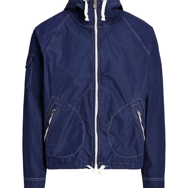 폴로랄프로렌 가먼트 다이 트윌 후드 재킷 L