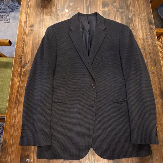 아르마니 꼴레지오니 트위드자켓 