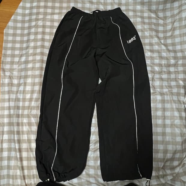 1993스튜디오 파이핑 팬츠 F 바지 와이드 트레이닝복