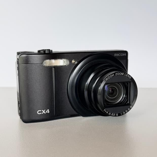 ✨미품✨RICOH 리코 CX4 블랙 🖤빈티지디카 cx3업