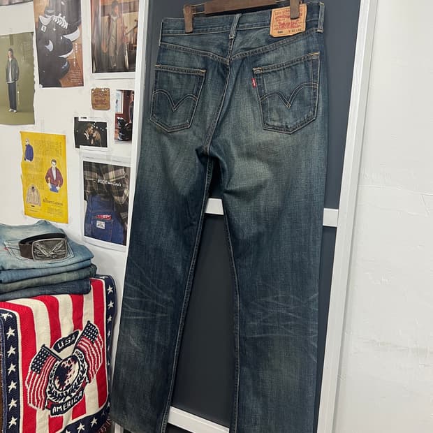 00s Levis 리바이스 520 슬림 테이퍼드 데님 팬츠