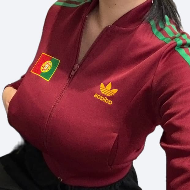 🔥아디다스 딱붙핏 포르투갈 버건디 져지🔥