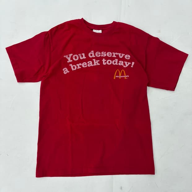 90s McDonald's Tee (red)