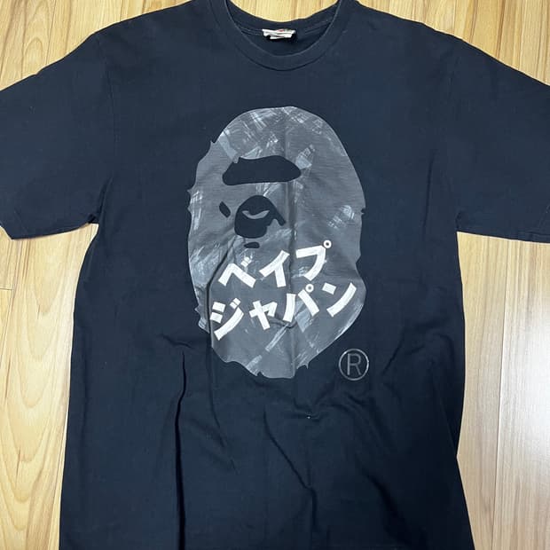 [L] 베이프 ape head 반팔 티셔츠