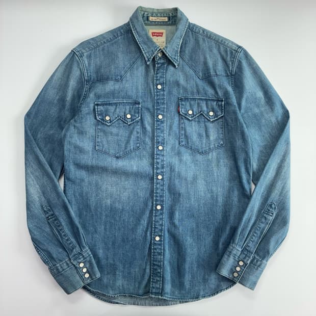 Levi's  리바이스 데님 웨스턴 셔츠 
