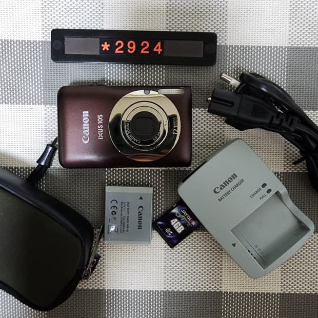 캐논 익서스 IXUS 105 디지털카메라 파우치포함