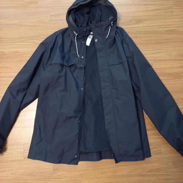 프랑스구매 데카트론 네이비 투웨이 점퍼