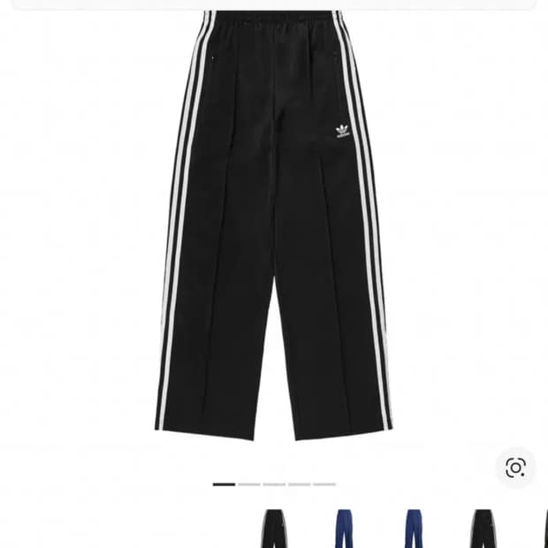 W)아디다스 오리지널스 파이어버드 루즈 트랙 팬츠 블랙 S