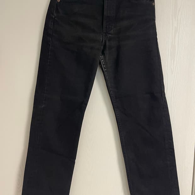 리바이스 made in USA 505 블랙진 29/30(기장수선)