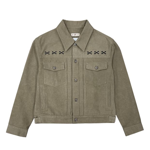 [2] 카미엔 아오이로 크롭 트러커 자켓 미시착 새상품 정가