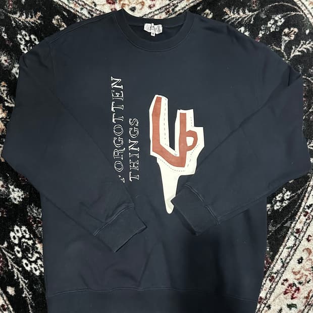 ETCE 이티씨이 프린팅 맨투맨 네이비 M