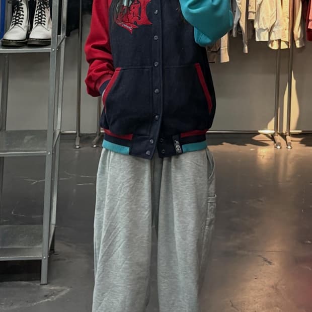 LRG X 리프트 리서치 그룹 바시티자켓 A3672