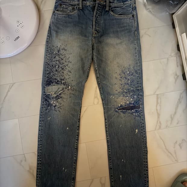 캐피탈 사시코 데님 32