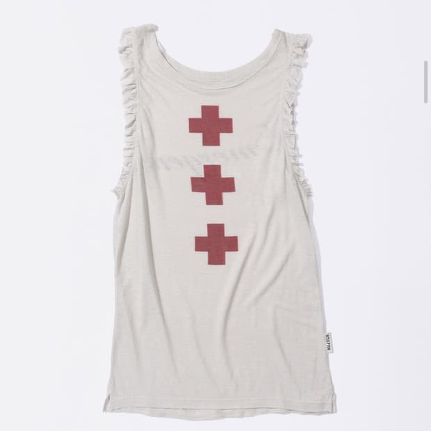 Emergency Muscle Tank Top White