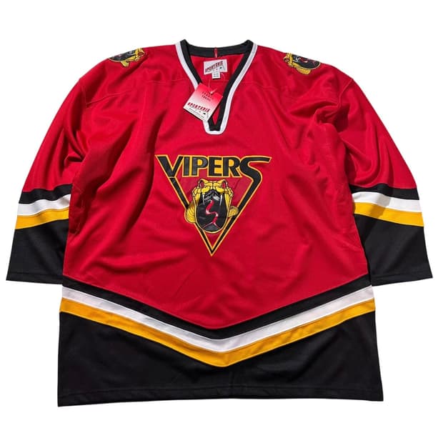 (새상품) Sportbiz EIHL 뉴캐슬 바이퍼스 하키 져지