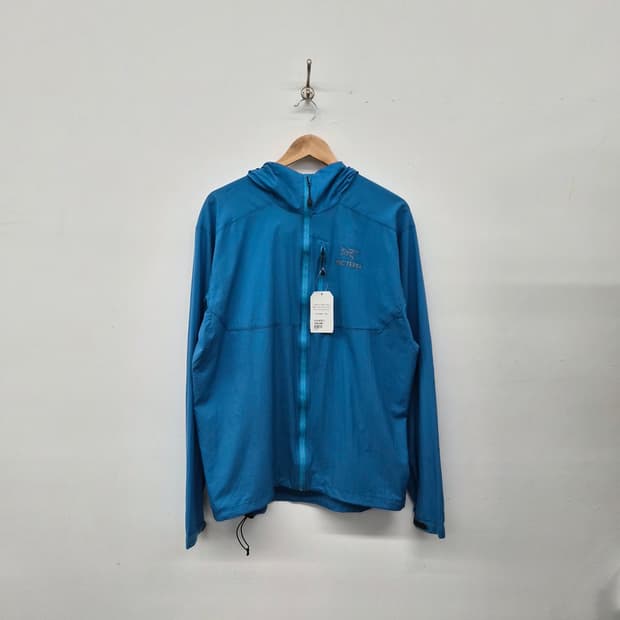 아크테릭스 후드 바람막이 블루 남여공용 L