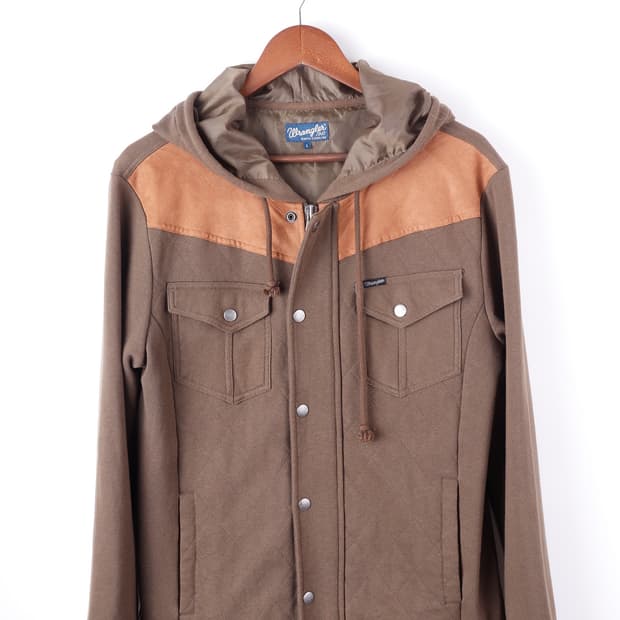 Wrangler hood zip-up