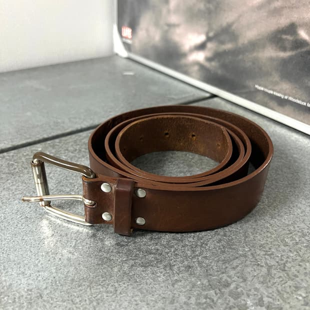 comme des garcons SHIRT-LEATHER BELT