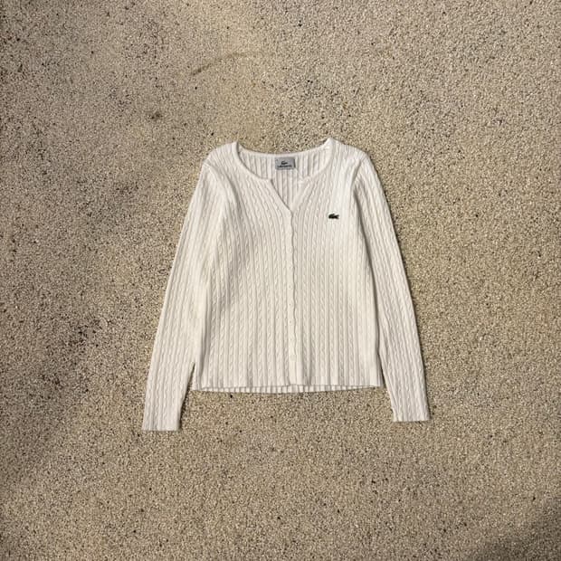 라코스테 긴팔 가디건 ☆216