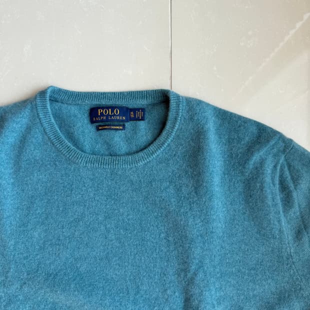 [XL] 폴로 캐시미어 니트