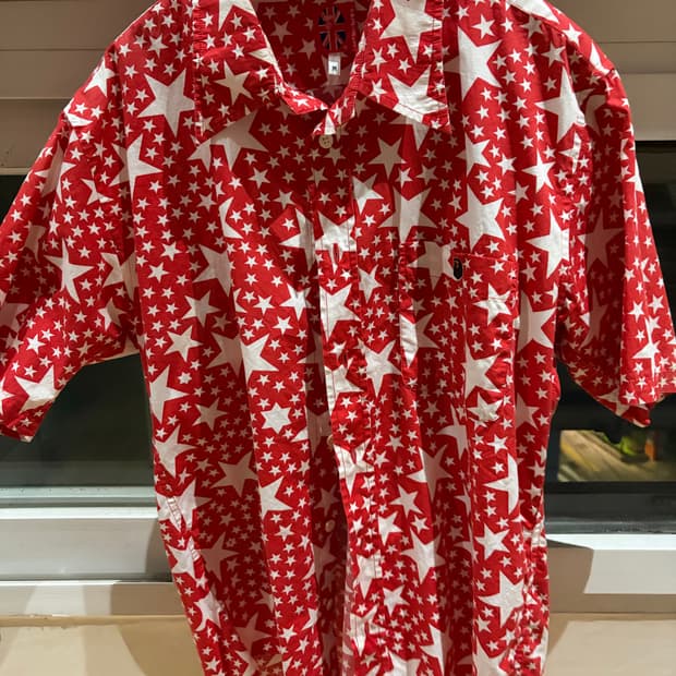 베이프 별 셔츠