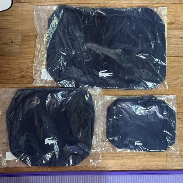 라코스테 파우치 3종 세트 새상품