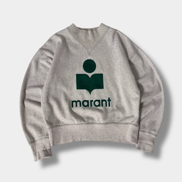 이자벨마랑 모비 로고스웻 셔츠