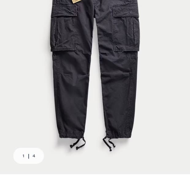 rrl 더블알엘 캔버스 서플러스 카고 팬츠 34/32