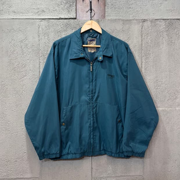 80s 사사키 제팬 나일론 블루종 자켓 (XL)  