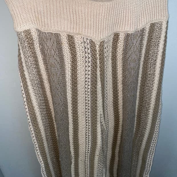 누드카키톤 니트 팬츠