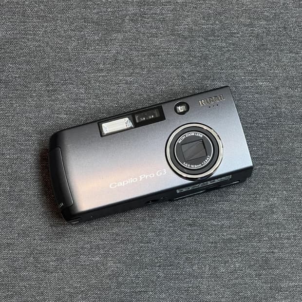 리코 카프리오 pro g3 빈티지 디지털 카메라 디카