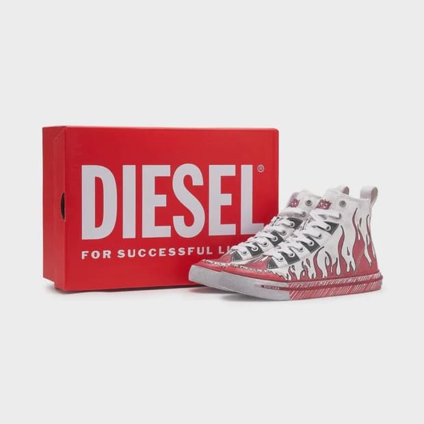 디젤 S 아토스 미드 스니커즈