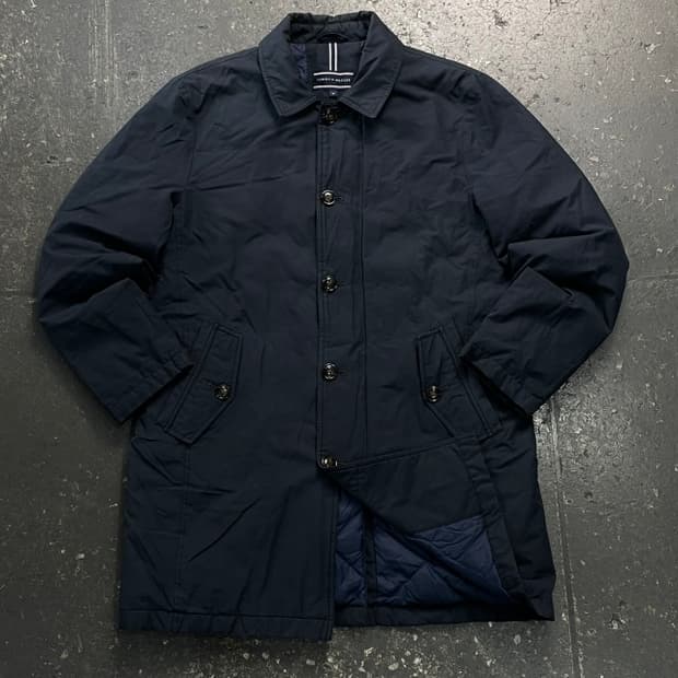 100 타미힐피거 누빔 나일론 자켓