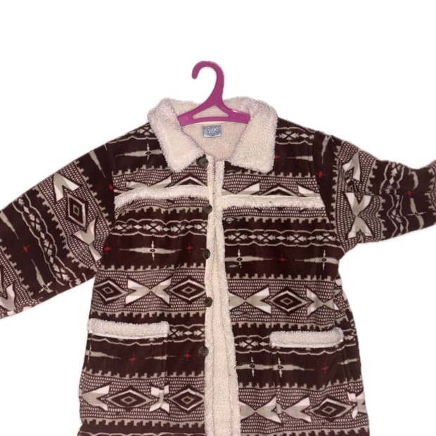 일본 피코 여성 후리스 자켓