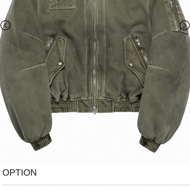 2) kamien CROWN DART moss khaki  카미엔마원