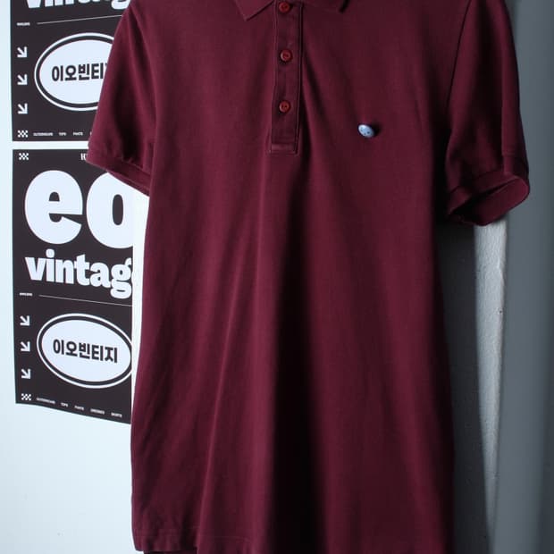 (L-XL) 빈폴 반팔 카라 티셔츠 스티키몬스터랩 협업-H36767