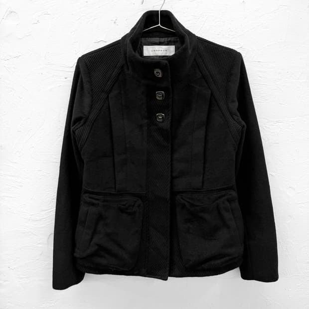 unspeck 듀얼 클로징 울 자켓