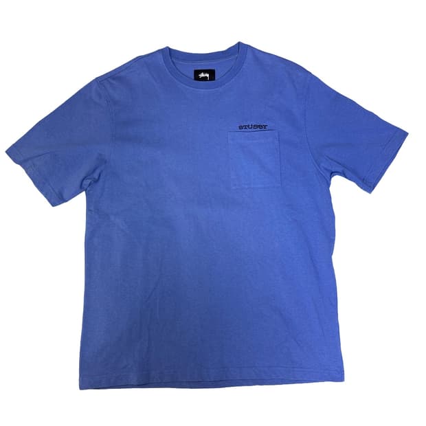 스투시 재팬 STUSSY JAPAN 원포인트 포켓 티셔츠 M
