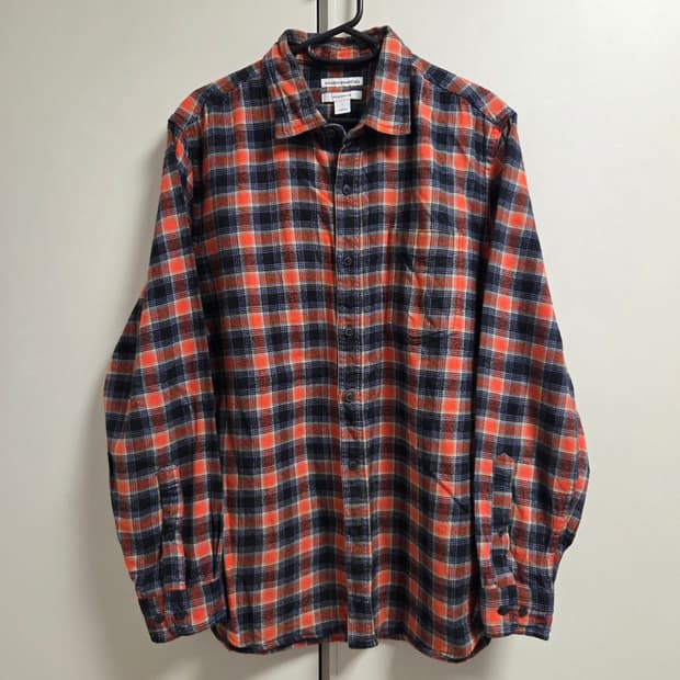 Amazon Essentials 체크 셔츠 L(100)