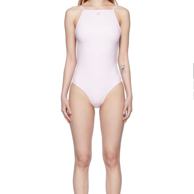 꾸레쥬 스윔수트 수영복 3사이즈