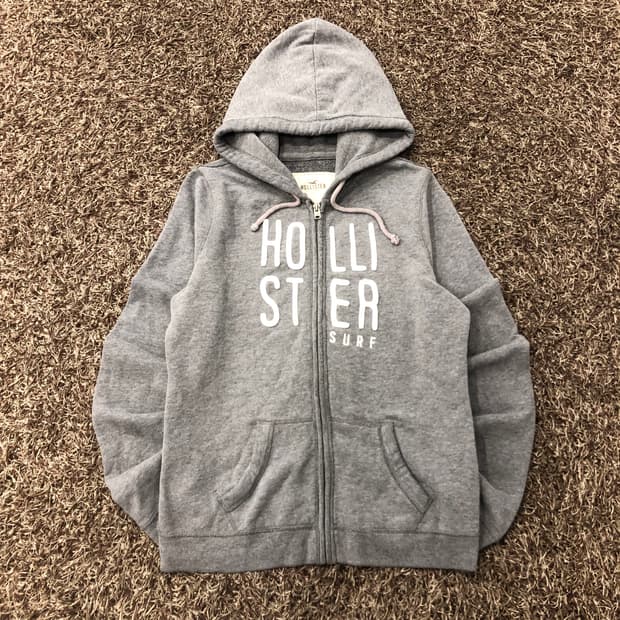 L 홀리스터 후드집업