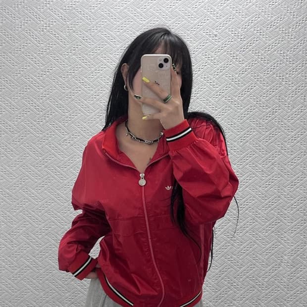 아디다스 올드스쿨 레트로 스펠아웃 바람막이 자켓 105 C07415