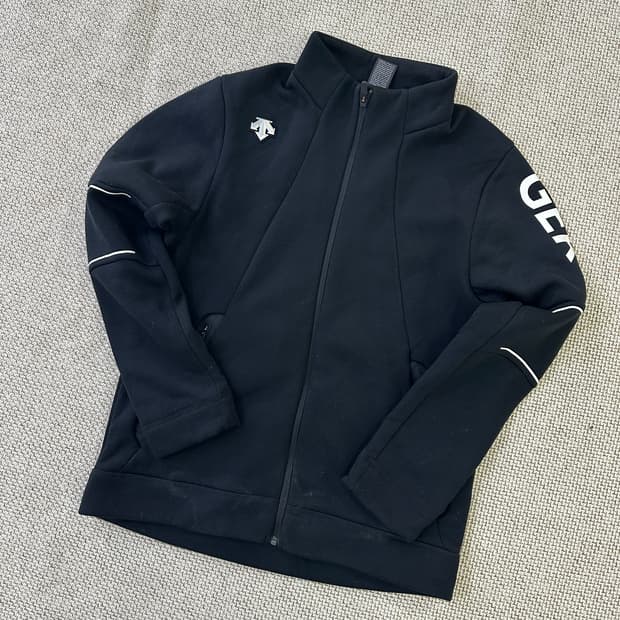 100 데상트 본딩 플리스 집업 자켓 0327D