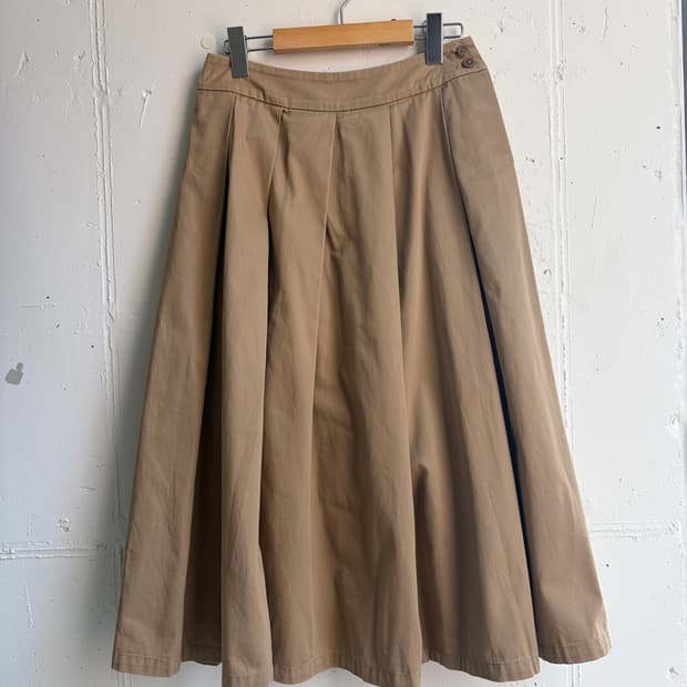 BEAMS BOY pleated skirt