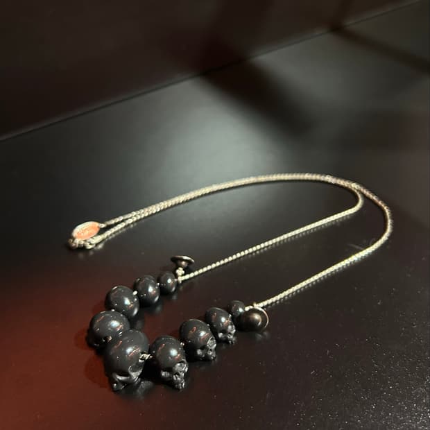 vivienne westwood necklace 비비안 해골 목걸이