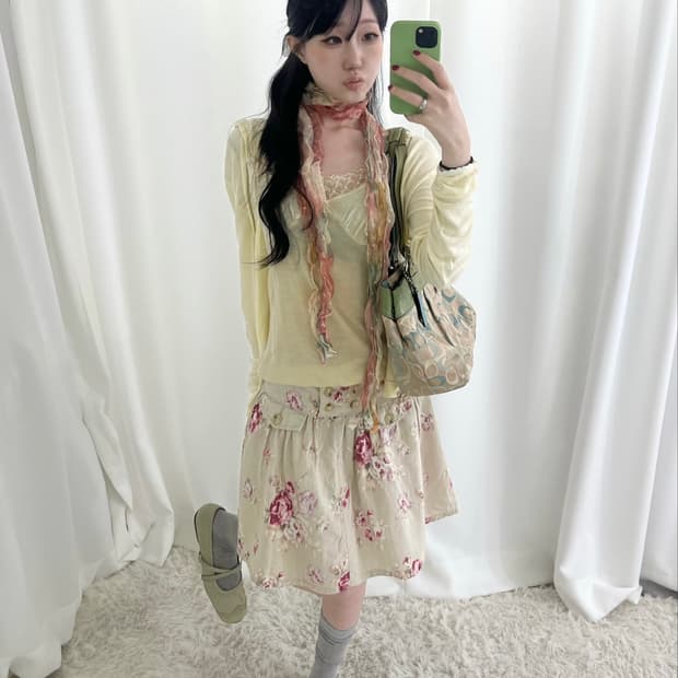 로맨틱 플라워 페어리 리즈리사깔 코디세트