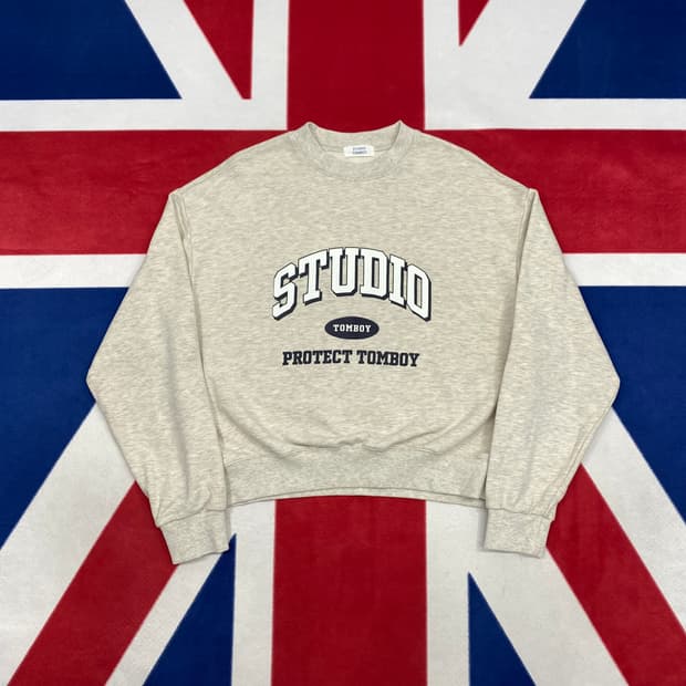 스튜디오톰보이 맨투맨 여성 Free 